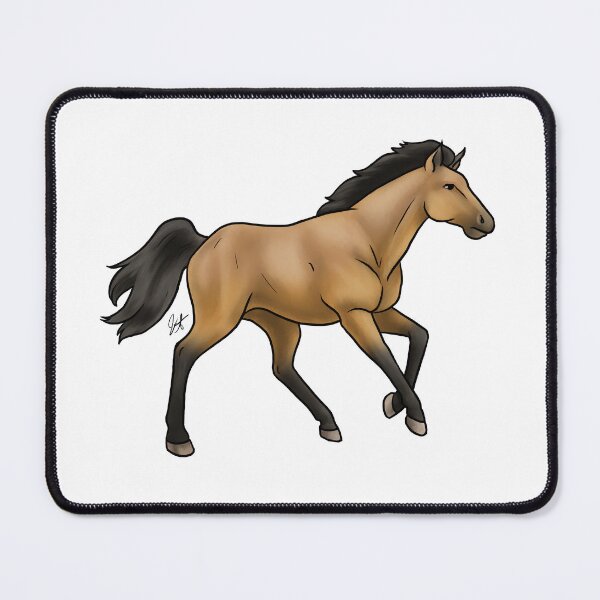 Item preview, Mustang - Buckskin designed and sold by Jennifer Stolzer.