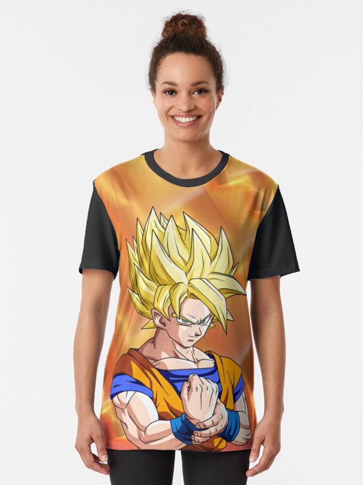 Dragon Ball Super Goku & Character Panels Crew Neck Sleeveless