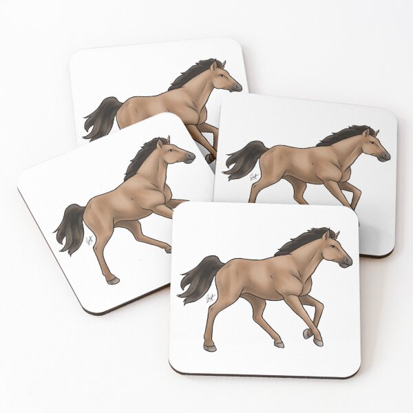 Item preview, Mustang - Dun designed and sold by Jennifer Stolzer.