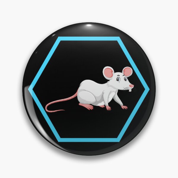 Item preview, A cute white rat designed and sold by PODapparel.