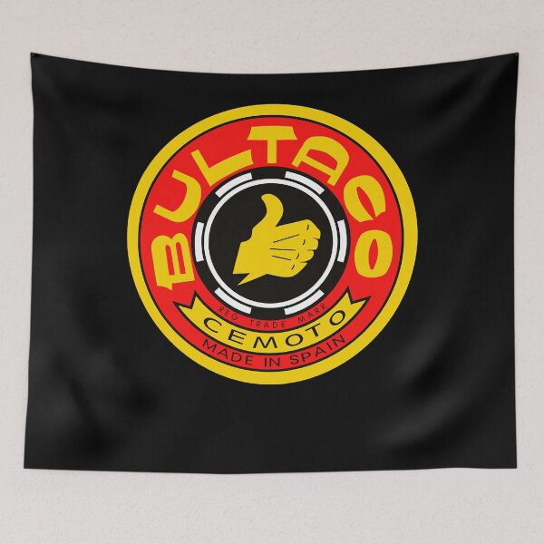 Item preview, Bultaco Motorcycle Logo Premium designed and sold by BlakeMendenhall.