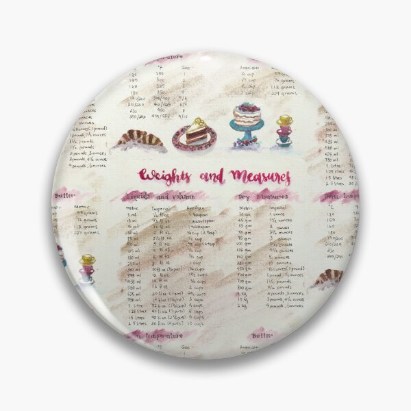 Item preview, Handwritten and Watercolour Baker's Guide designed and sold by ErinsGarden.