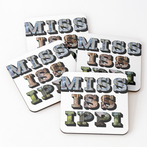 Item preview, Mississippi w/ National Landmarks designed and sold by Pajamurai.