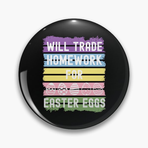 Item preview, Kids Easter School - Will Trade Homework For Easter Eggs - Happy Easter, Children's Easter designed and sold by jadedscientist.