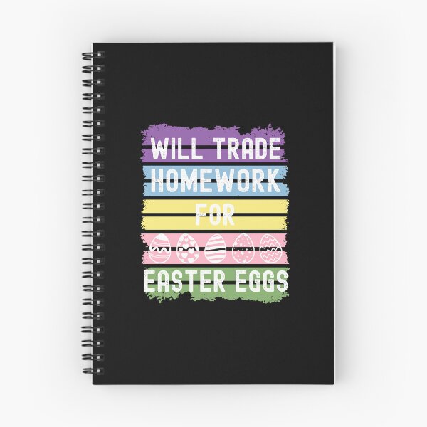 Item preview, Kids Easter School - Will Trade Homework For Easter Eggs - Happy Easter, Children's Easter designed and sold by jadedscientist.