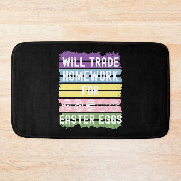 Item preview, Kids Easter School - Will Trade Homework For Easter Eggs - Happy Easter, Children's Easter designed and sold by jadedscientist.