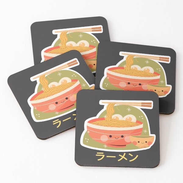 Item preview, Kawaii Ramen Bowl Family with Japanese Word - Kawaii Cute Ramen Design Gift for Her designed and sold by Pawfect-Purr.