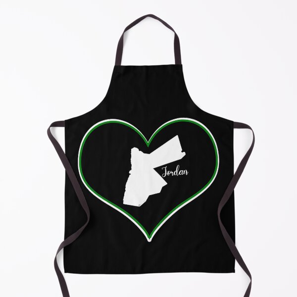 Item preview, Black heart map Jordan designed and sold by Astralia.