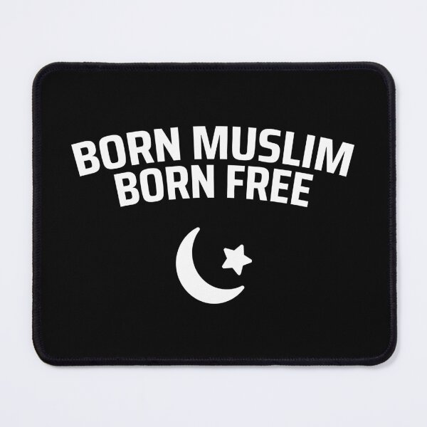 Item preview, born muslim - islamic art quotes 4 designed and sold by EfenDesign.