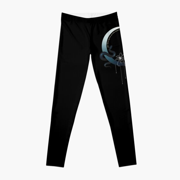 Danica Textured Star High Waist Leggings - Sea