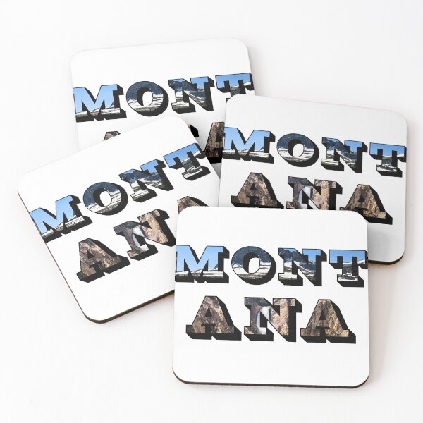Item preview, Montana w/ Natural Landmarks designed and sold by Pajamurai.