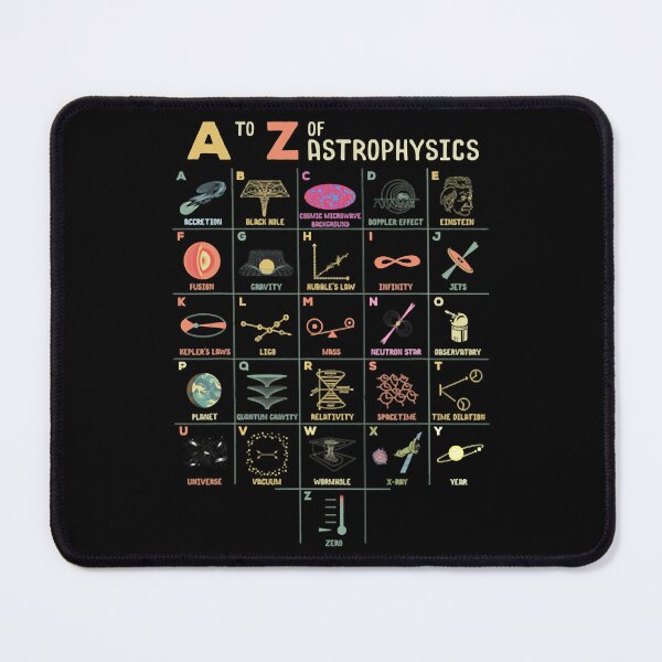 Item preview, A To Z Astrophysics Funny Space Objects Science designed and sold by JoyceDina.