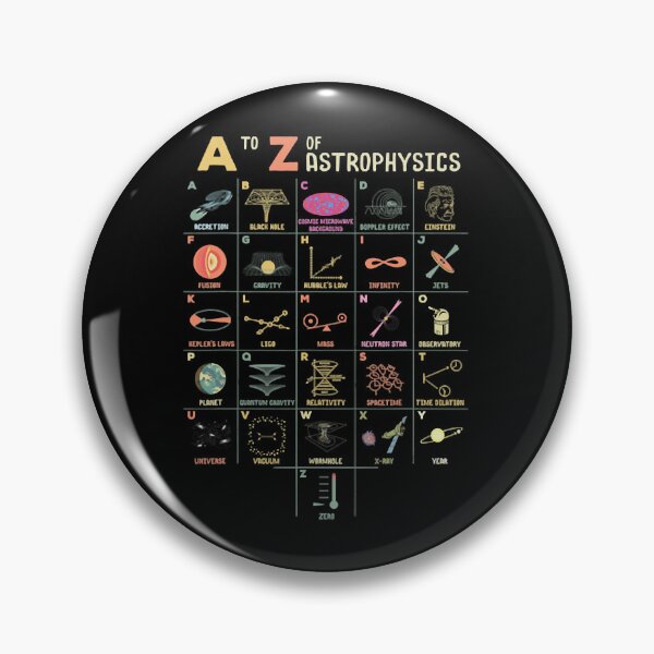 Item preview, A To Z Astrophysics Funny Space Objects Science designed and sold by JoyceDina.