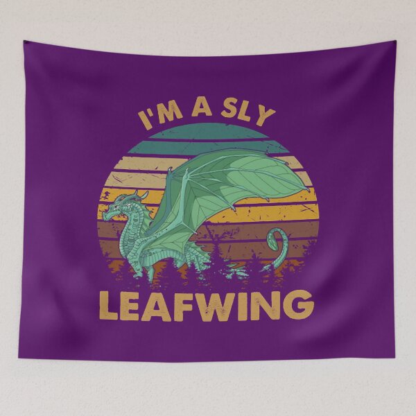 Item preview, Kid I m A Sly Leafwing Dragons Retro Wings Of Fire designed and sold by JoyceDina.