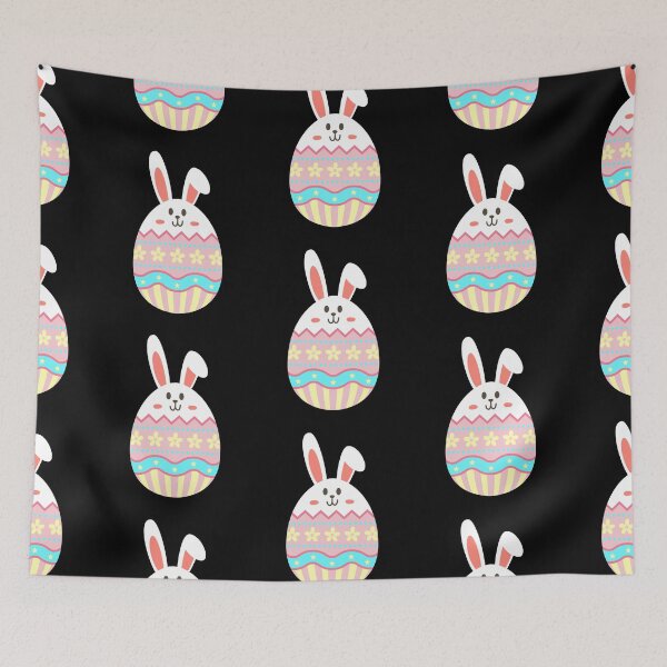Item preview, Happy Easter Bunny Easter Egg Hunting Easter Day designed and sold by sundae-artisan.