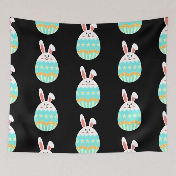 Item preview, Happy Easter Bunny Easter Egg Hunting Easter Day designed and sold by sundae-artisan.