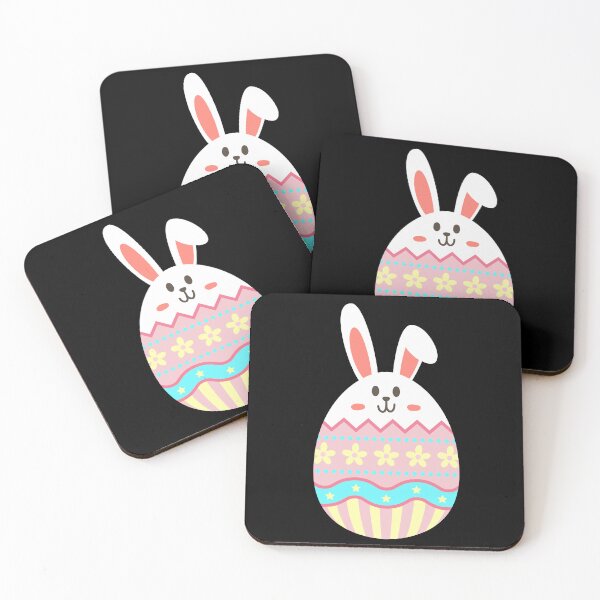 Item preview, Happy Easter Bunny Easter Egg Hunting Easter Day designed and sold by sundae-artisan.