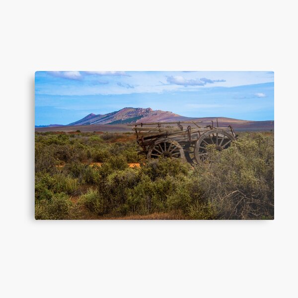 Abandoned Metal Print