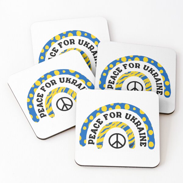 Item preview, Peace for Ukraine - rainbow  designed and sold by Ashi17.