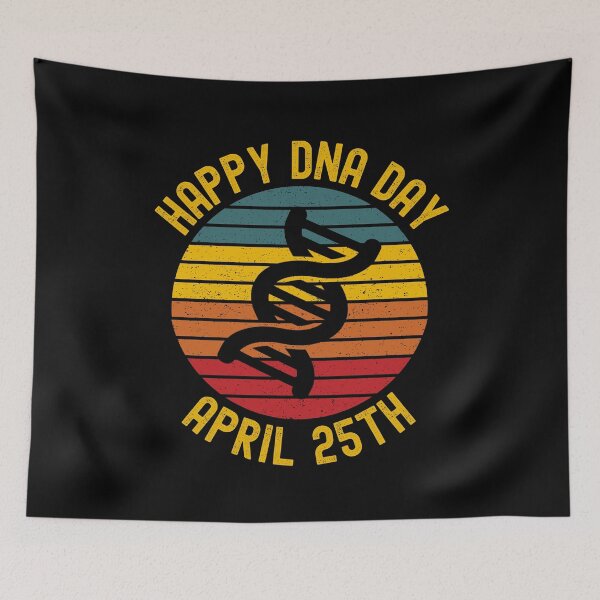 Item preview, Happy DNA Day April 25th - Genetics, Science Gift, Microbiology, Neuroscience, Geneticist, Molecular Biology designed and sold by jadedscientist.