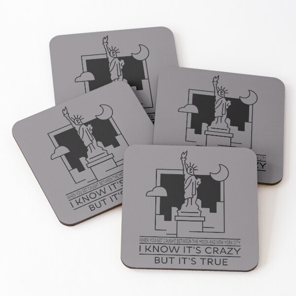 Item preview, It's True, Caught Between The Moon and New York City -Option2 designed and sold by ZoomTaDesign.