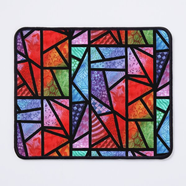 Item preview, colorful geometric pattern designed and sold by Bunny Smiles.