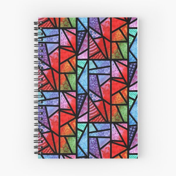 Item preview, colorful geometric pattern designed and sold by EllyBurg.