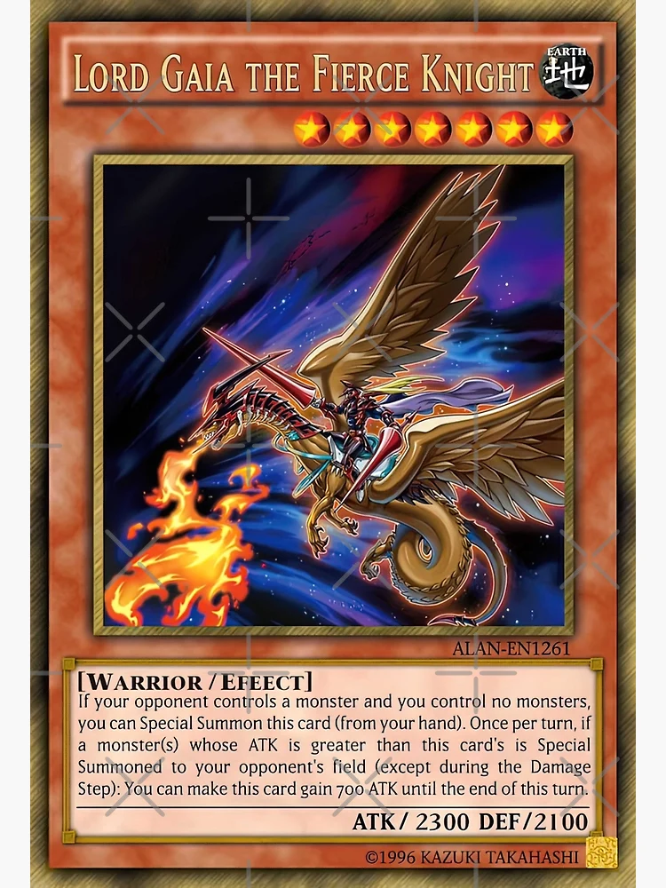 Lord Gaia The Fierce Knight Card Game - Lord Gaia The Fierce Knight Seven  Star" Poster for Sale by douglasNVD | Redbubble