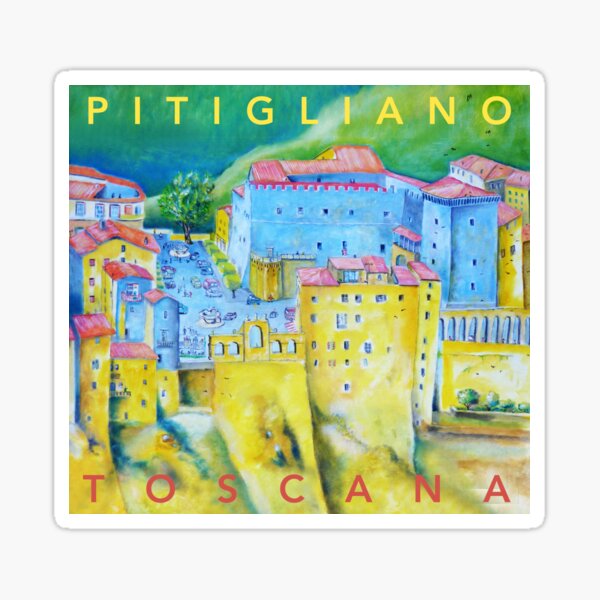 Pitigliano, Toscana Sticker