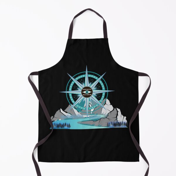 Item preview, Mountains And Trees Compass T-Shirt, Blue compass Shirt,Vintage Style shirt,Adventure, Mountain designed and sold by Ornuma.