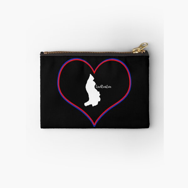 Item preview, Black Heart Liechtenstein Map designed and sold by Astralia.