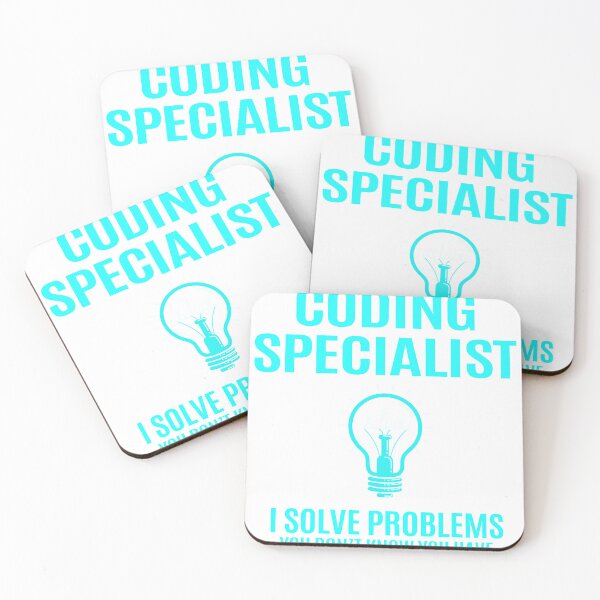 Item preview, Coding Specialist - I Solve Problems Job Gift designed and sold by melissaval2.