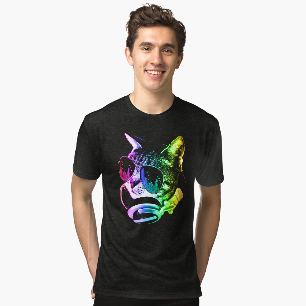 Item preview, Tri-blend T-Shirt designed and sold by robotface.
