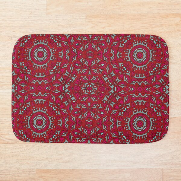 Item preview, Red ethnic pattern designed and sold by TheCosmoWest.