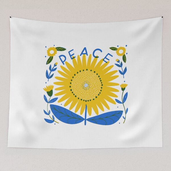 Item preview, Ukraine sunflower Peace designed and sold by Agenmerch.