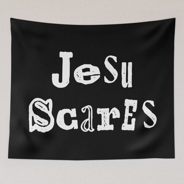 Item preview, Jesu Scares designed and sold by Texterns.
