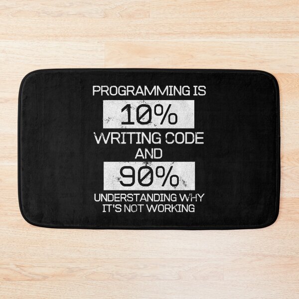 Item preview, Funny Gift Programmer Computer Nerd Engineers designed and sold by KaisaHaverte.