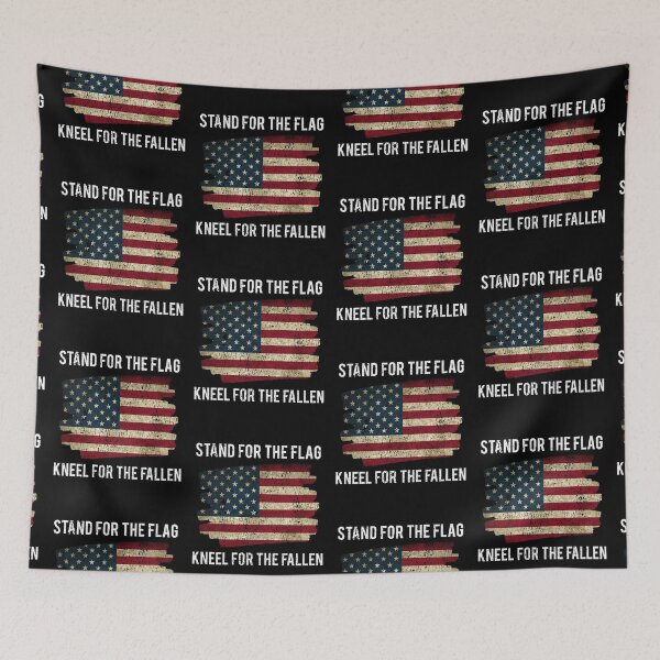 Item preview, We Stand For The Flag, We Knell For The Fallen, Memorial day Idea designed and sold by FNStuff.