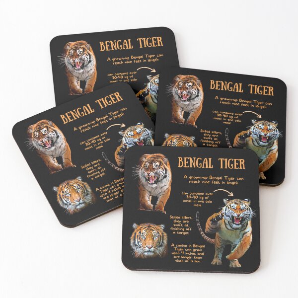 Item preview, Bengal Tiger Fun Facts designed and sold by KyleNesas.