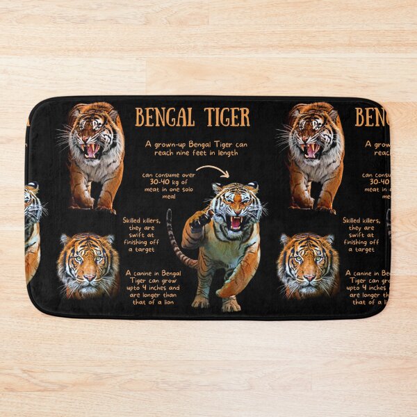 Artikelvorschau, Bengal Tiger Fun Facts entworfen und verkauft von KyleNesas.