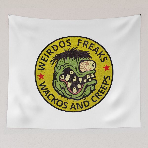 Item preview,  Weirdos Freaks Wackos and Creeps Emblem for Introverts  designed and sold by Friemshi27.