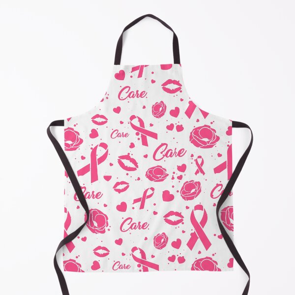 Item preview, Pink Breast Cancer Symbol Pattern Hearts Ribbon Flowers designed and sold by WearWolfDesigns.