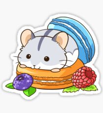 Macaron Dwarf Hamster Sticker