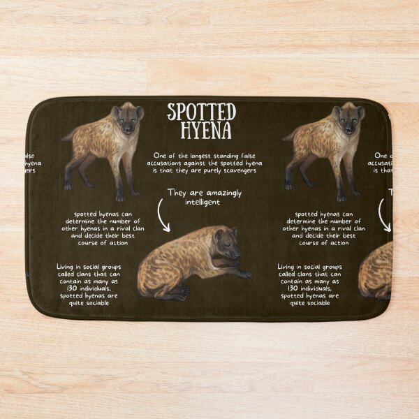 Item preview, Hyena Fun Facts designed and sold by KyleNesas.