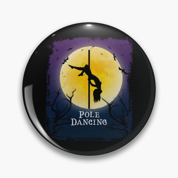 Item preview, Pole Dancing Halloween Vintage Art Gym Pole Dancer designed and sold by KaisaHaverte.