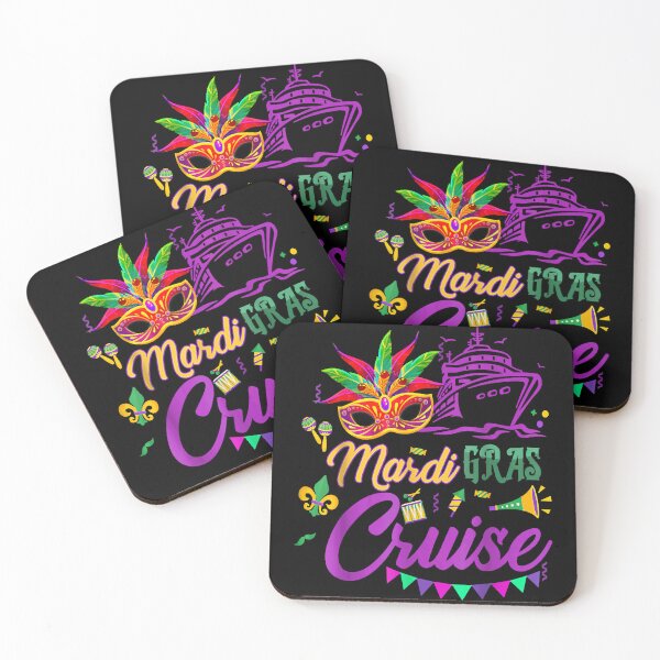 Item preview, Mardi Gras Cruise Cruising Mask Cruise Ship Party designed and sold by KaisaHaverte.