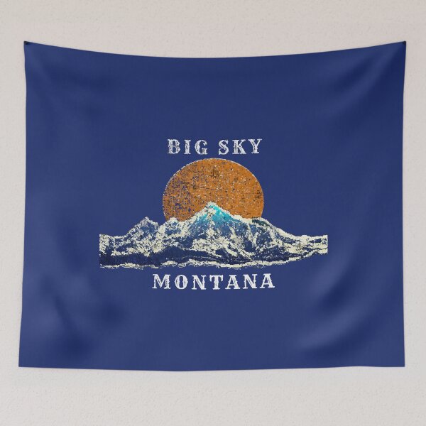 Item preview, Big Sky Montana Mountain Scene designed and sold by KaisaHaverte.