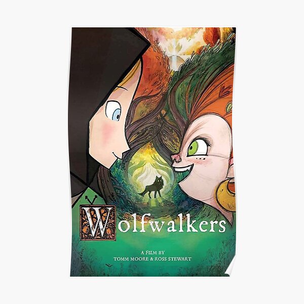 wolfwalkers wolf Poster wolfwalkers wolf Poster