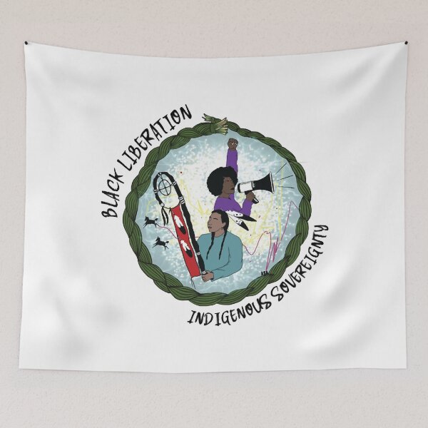 Item preview, Black Liberation, Indigenous Sovereignty designed and sold by KaisaHaverte.