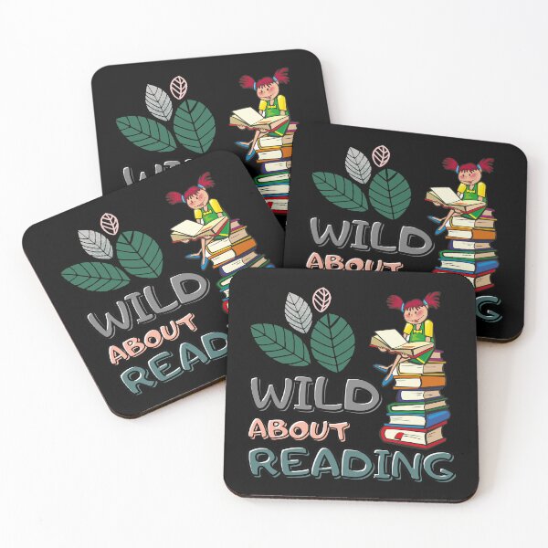 Item preview, Wild About Reading designed and sold by Vavilonskaya.